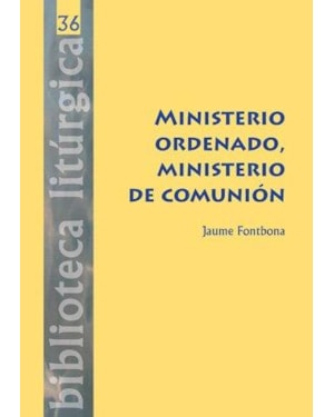 MINISTERIO ORDENADO MINISTERIO DE COMUNION - 1