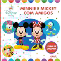 MINNIE E MICKEY COM SEUS AMIGOS - PARA COLORIR