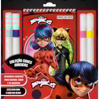 MIRACULOUS LADYBUG COLEÇÃO CORES MÁGICAS