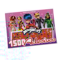 MIRACULOUS LADYBUG PRANCHETA PARA COLORIR COM 1500 ADESIVOS