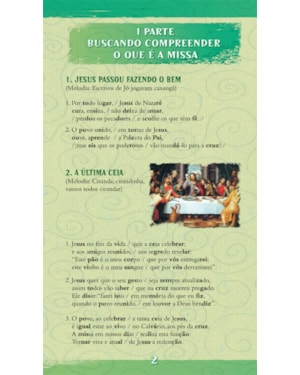 MISSA EXPLICADA AS CRIANCAS, A - FOLHETO