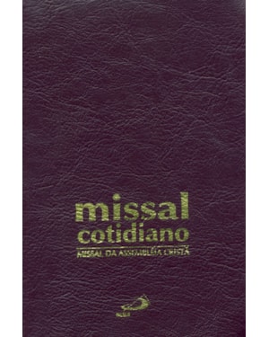 Missal cotidiano da assembleia cristã - Zíper: missal da assembléia cristã