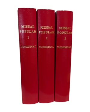 MISSAL POPULAR DOMINICAL - COM IVA - VOL. I - DOMINICAL