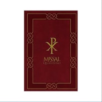 MISSAL QUOTIDIANO LATIM-PORTUGUÊS. MISSAL QUOTIDIANO LATIM-PORTUGUÊS.