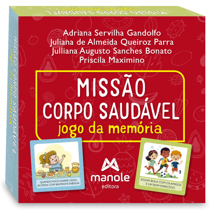 MISSÃO CORPO SAUDÁVEL: JOGO DA MEMÓRIA