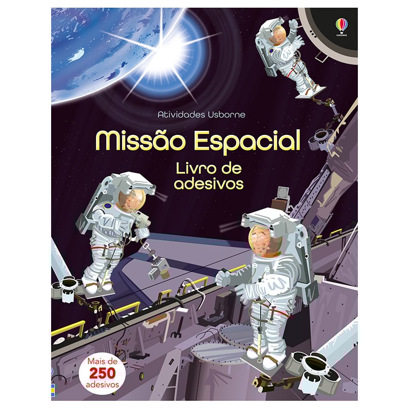 MISSÃO ESPACIAL: LIVRO DE ADESIVOS