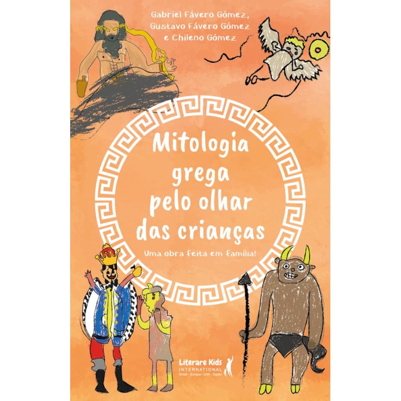 Mitologia grega pelo olhar das crianças: Uma obra feita em família!