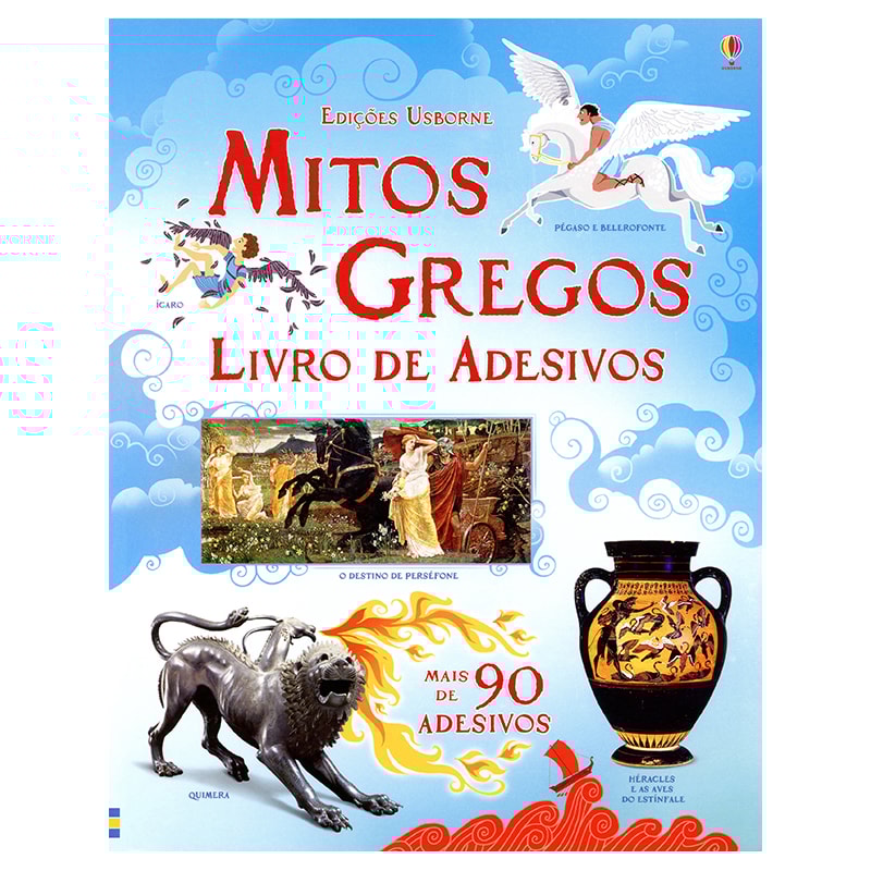 MITOS GREGOS: LIVRO DE ADESIVOS