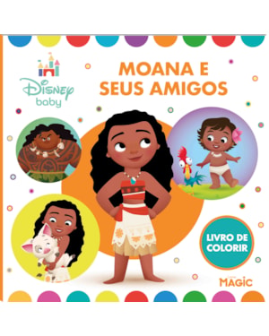 MOANA E SEUS AMIGOS - PARA COLORIR