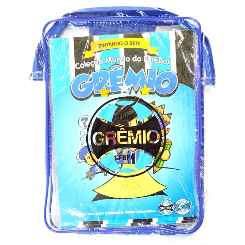 MOCHILA DE PLÁSTICO - GRÊMIO - COL. MUNDO DO FUTEBOL