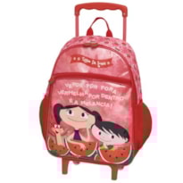 MOCHILA ESCOLA PACIFC CARRINHO SHOW DA LUNA MELANCIA