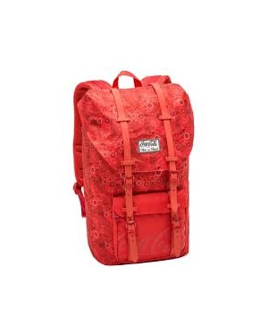 MOCHILA ESCOLAR PACIF COCA COLA PAISLEY