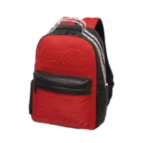 MOCHILA PACIF COCA COLA VERMELHA E PRETA