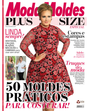 MODA MOLDES - ESPECIAL - PLUS SIZE: 53 MOLDES PRÁTICOS