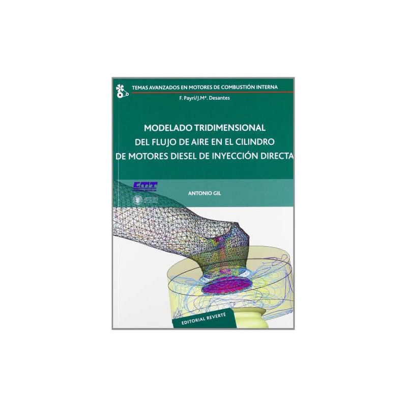 Modelado tridimensional del flujo de aire en el cilindro de motores diesel de inyección directa
