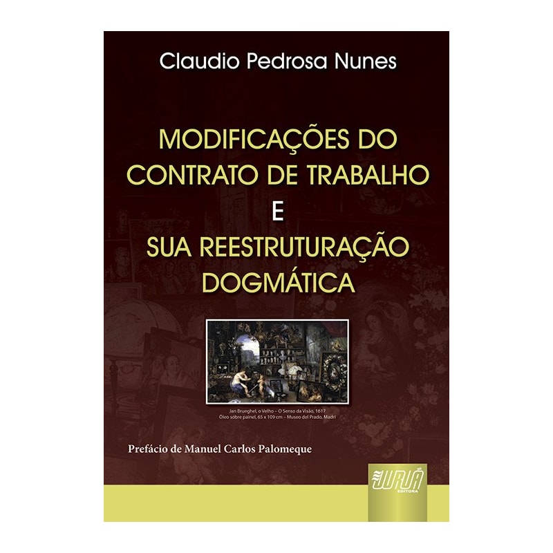 MODIFICAÇÕES DO CONTRATO DE TRABALHO & SUA REESTRUTURAÇÃO DOGMÁTICA - PREFÁCIO DE MANUEL CARLOS PALOMEQUE