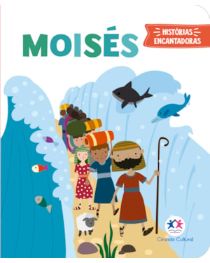 Moisés - Livro almofadado pequeno