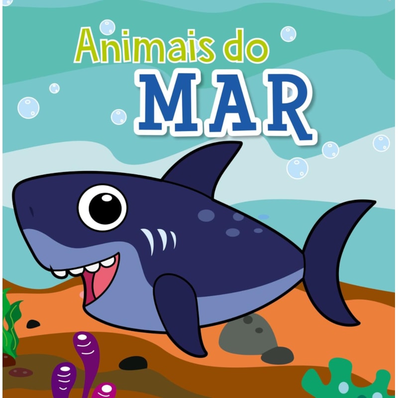 Molhe e veja as cores! - Animais do mar