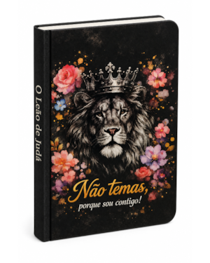 Momentos de fé - O Leão de Judá: livro de anotações e orações