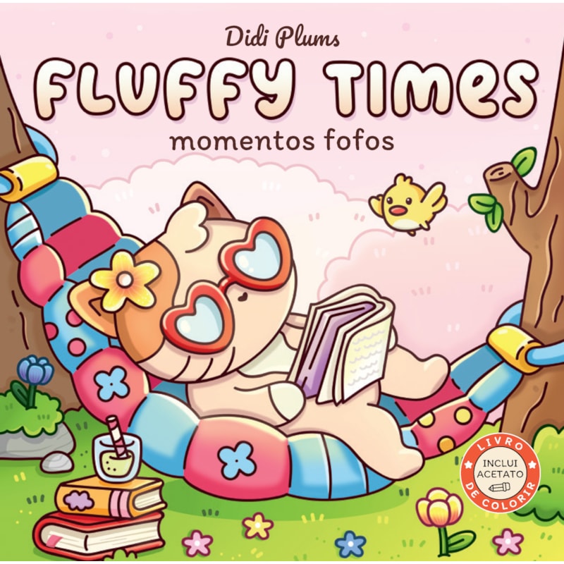 MOMENTOS FOFOS - LIVRO DE COLORIR FLUFFY TIMES - LIVRO 2