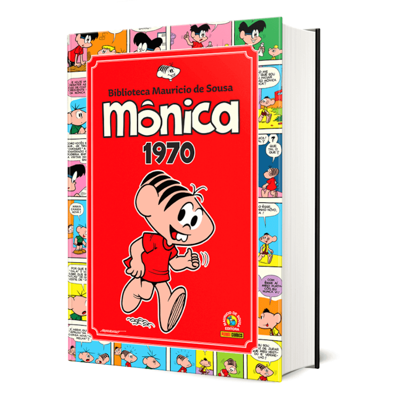 Mônica vol. 1: 1970 (biblioteca maurício de sousa): biblioteca mauricio de sousa