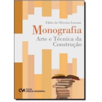 MONOGRAFIA - ARTE E TECNICA DA CONSTRUCAO - 1