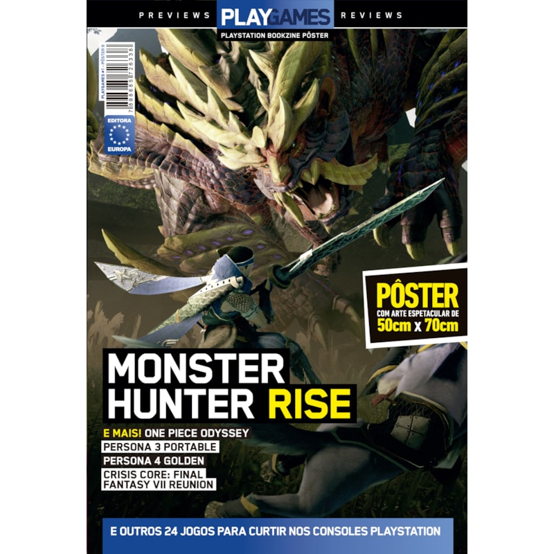 MONSTER HUNTER RISE - SUPERPÔSTER PLAYGAMES