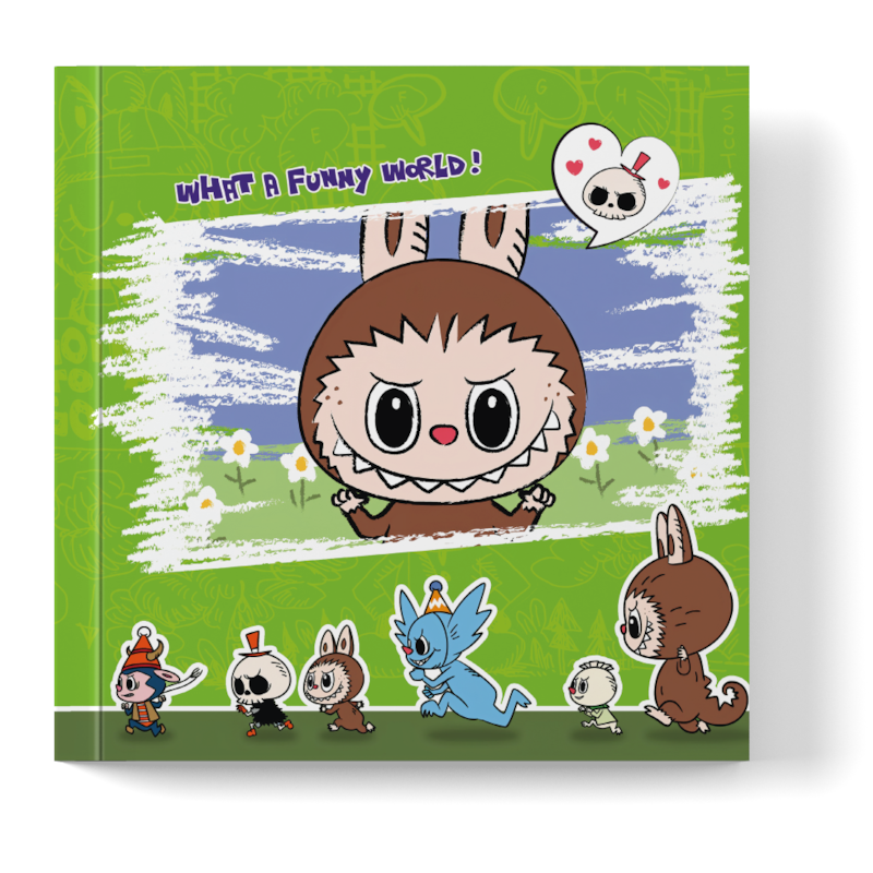 Monstrinho amigo de colorir - Verde