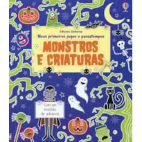 MONSTROS E CRIATURAS: MEUS PRIMEIROS JOGOS E PASSATEMPOS