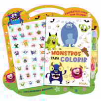MONSTROS - LAPISEIRA, GIZ DE CERA E ADESIVOS