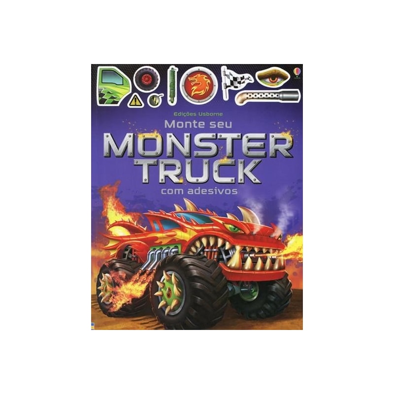 MONTE SEU MONSTER TRUCK COM ADESIVOS