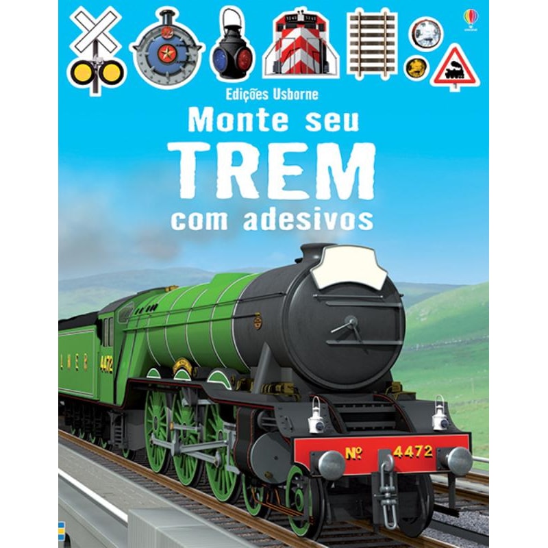 MONTE SEU TREM COM ADESIVOS