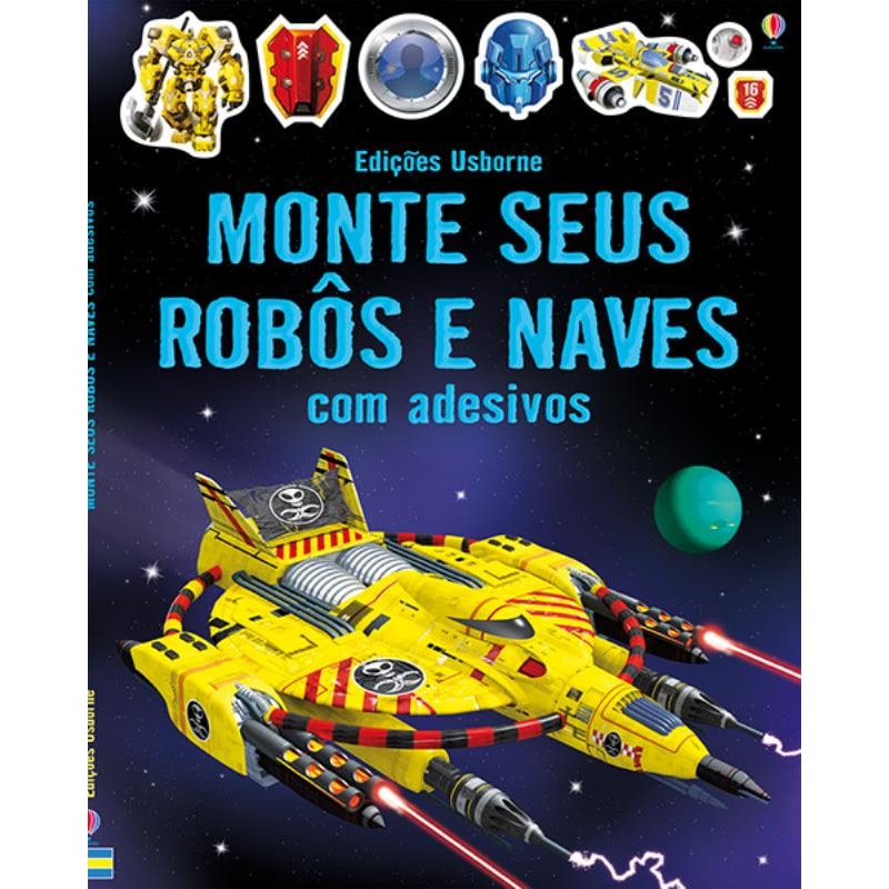 MONTE SEUS ROBÔS E NAVES COM ADESIVOS