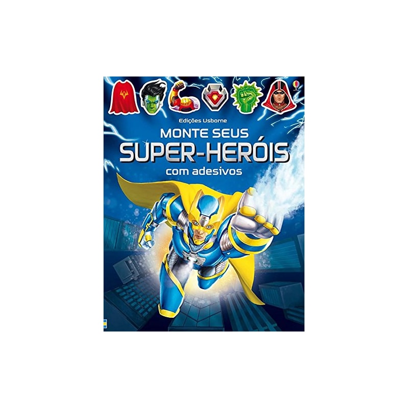 MONTE SEUS SUPER-HERÓIS COM ADESIVOS
