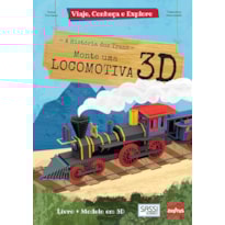 MONTE UMA LOCOMOTIVA 3D : VIAJE, CONHEÇA E EXPLORE