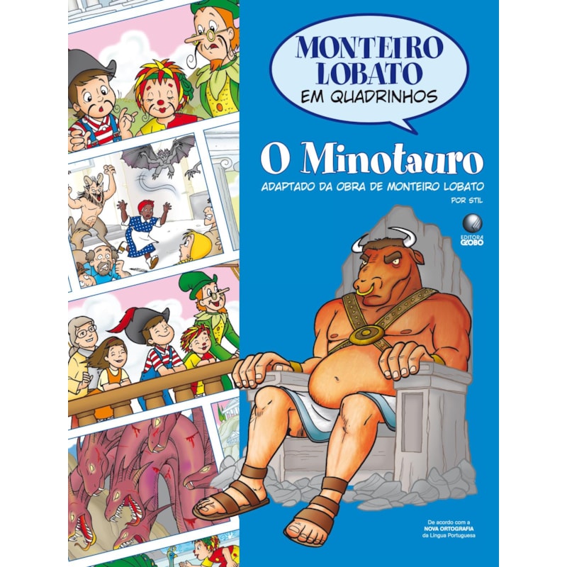 MONTEIRO LOBATO EM QUADRINHOS - O MINOTAURO