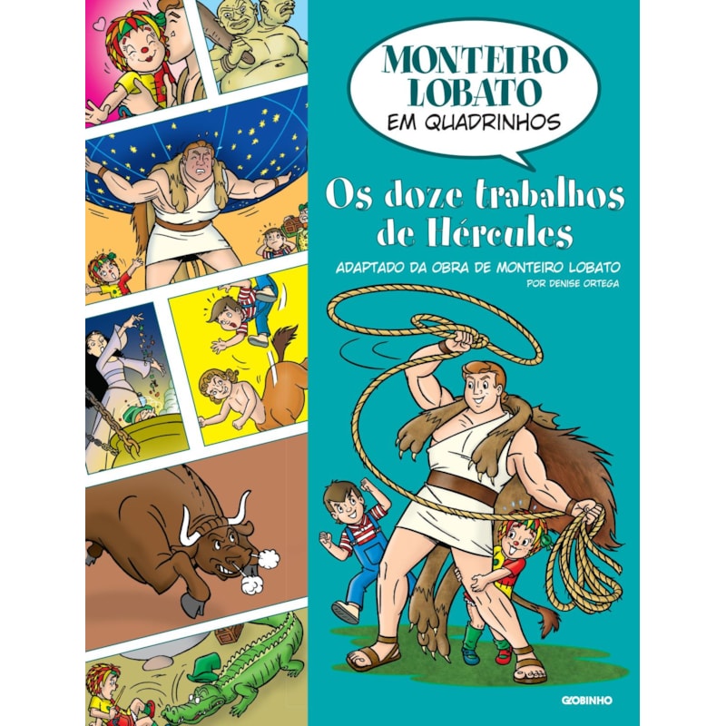 MONTEIRO LOBATO EM QUADRINHOS - OS DOZE TRABALHOS DE HÉRCULES