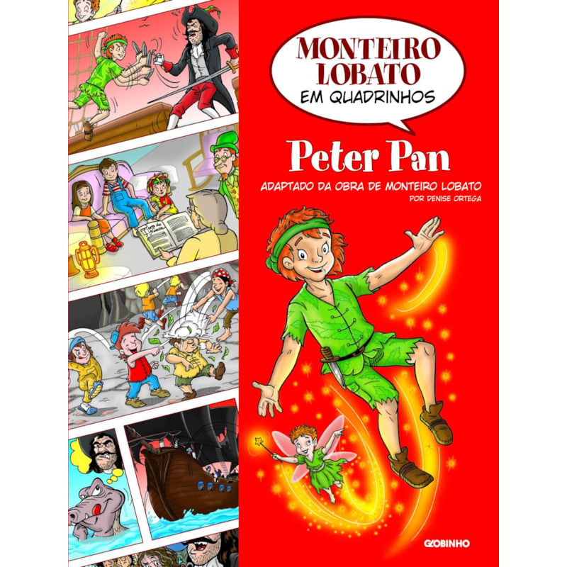 MONTEIRO LOBATO EM QUADRINHOS - PETER PAN