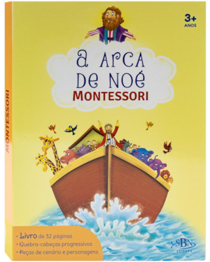 Montessori Bíblico (Livro-JOGO): Arca de Noé