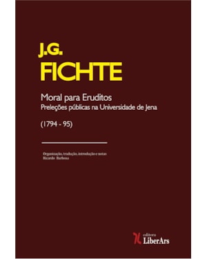 MORAL PARA ERUDITOS: PRELEÇÕES PUBLICAS NA UNIVERSIDADE DE JENA (1975-1995)