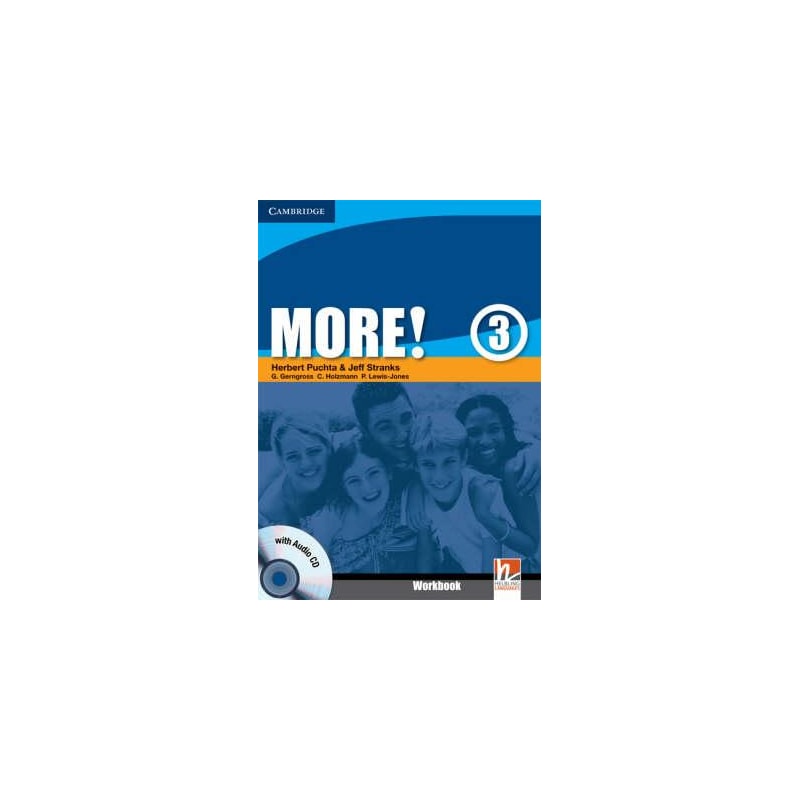 MORE! 3 WB WITH AUDIO CD - 1ST ED