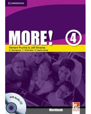 MORE! 4 WB WITH AUDIO CD - 1ST ED