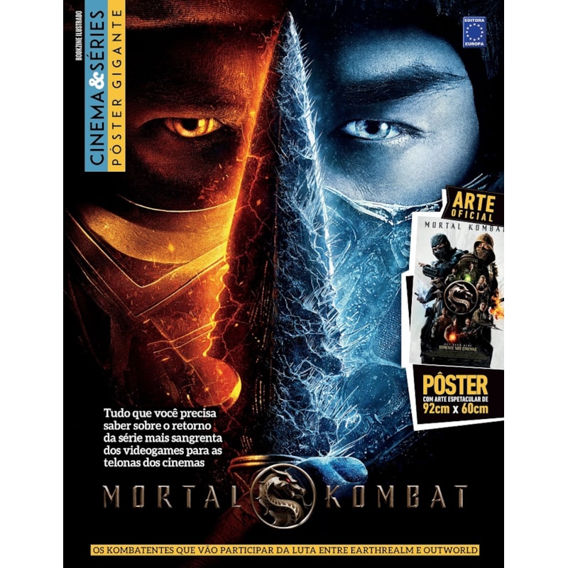 MORTAL KOMBAT - SUPERPÔSTER CINEMA E SÉRIES