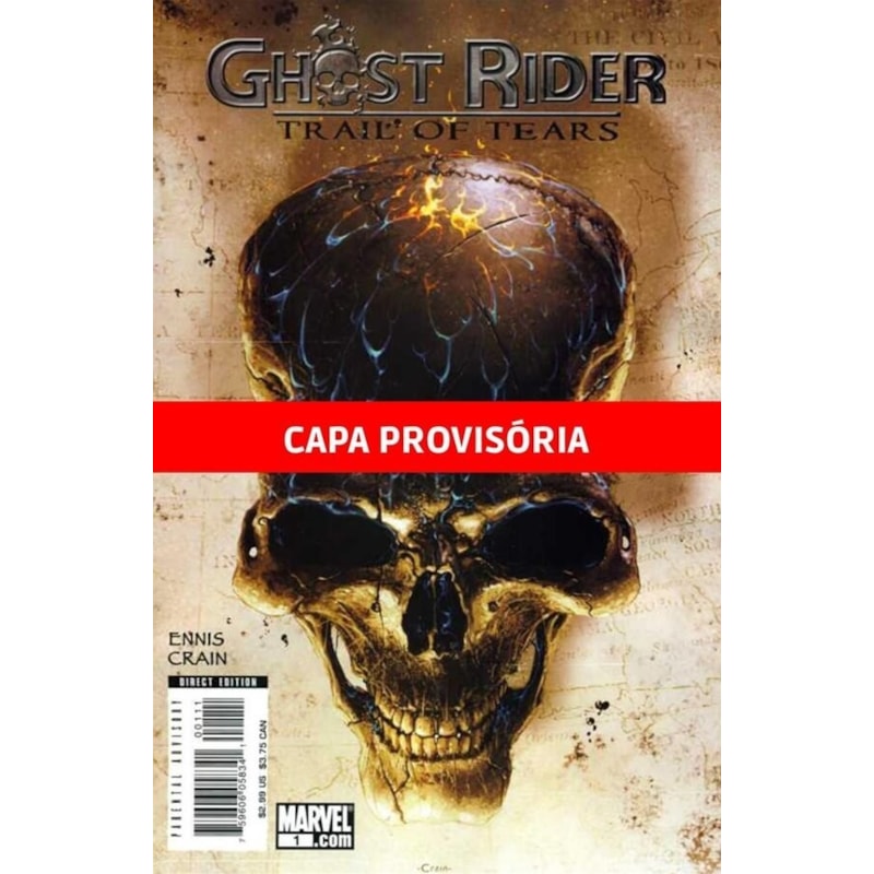 Motoqueiro fantasma: trilha das lágrimas: marvel vintage