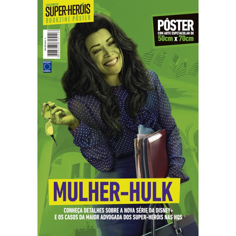 MULHER-HULK - ARTE A - SUPERPÔSTER MUNDO DOS SUPER-HERÓIS