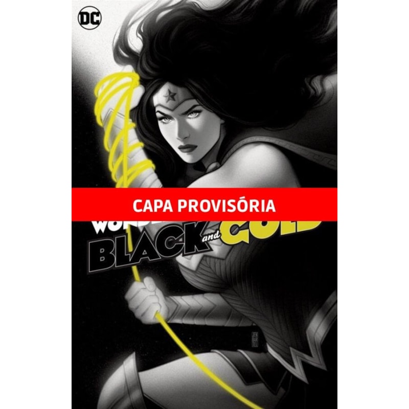 Mulher-maravilha: preto e dourado