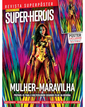 MULHER MARAVILHA - SUPERPÔSTER MUNDO DOS SUPER-HERÓIS