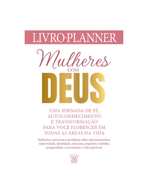 Mulheres com Deus - livro planner