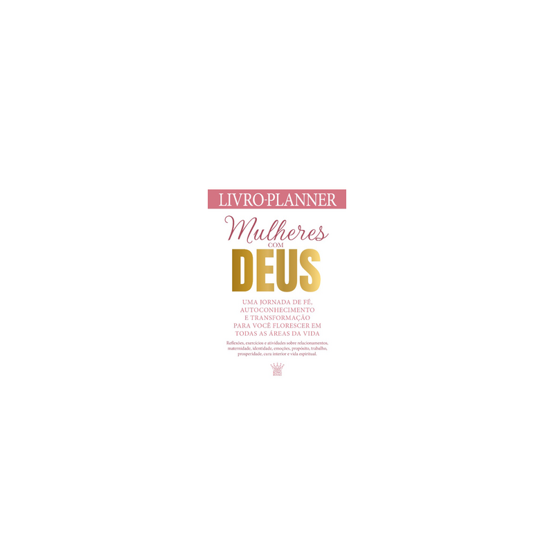 Mulheres com Deus - livro planner