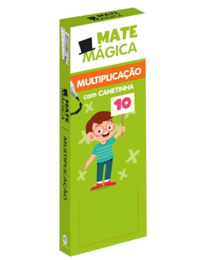 Multiplicação - Livro Infantil de Matemática com Canetinha Reutilizável - Atividades Educativas